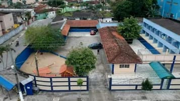 Majoituspaikan julkisivu