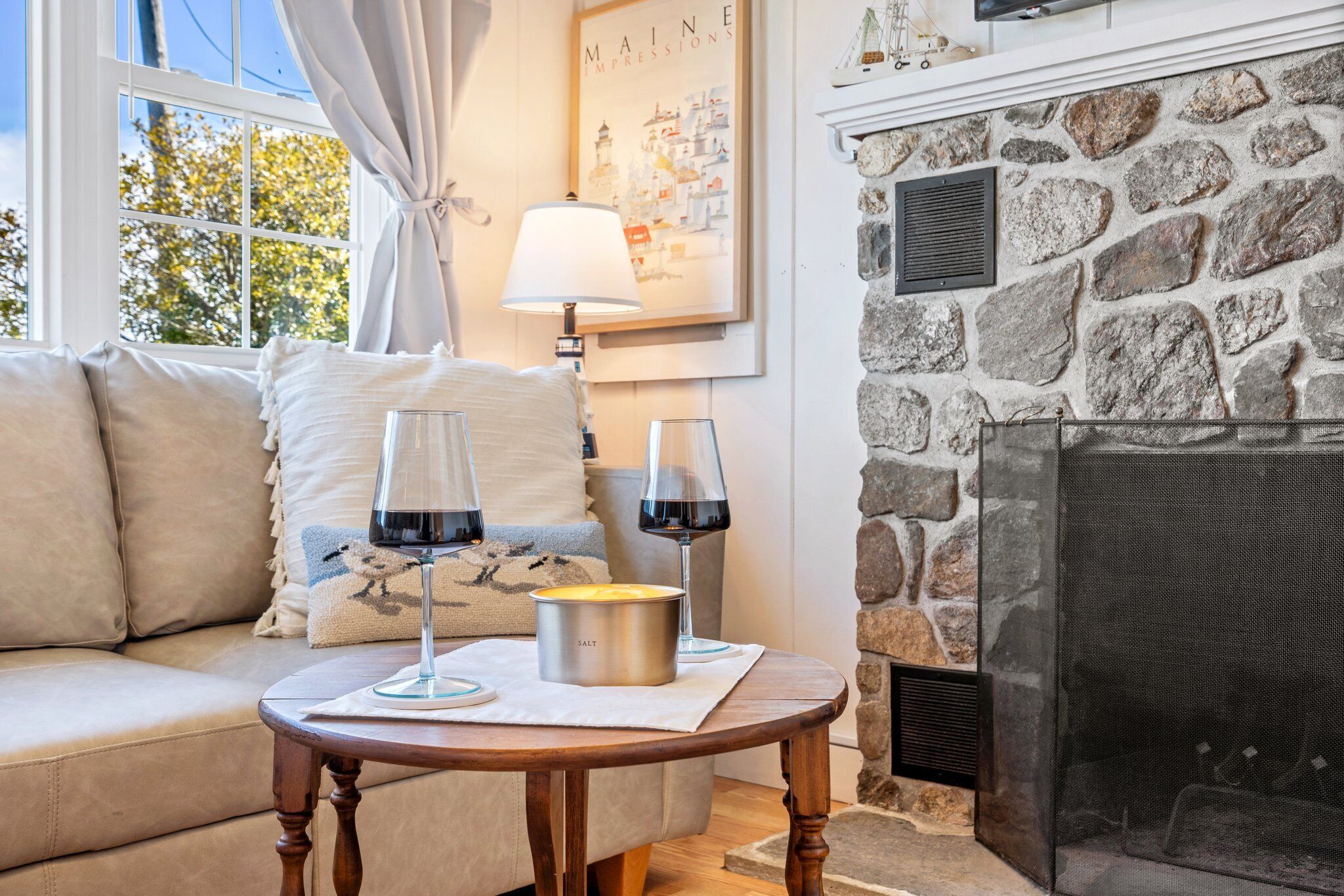 Smart-TV og stereoanlegg