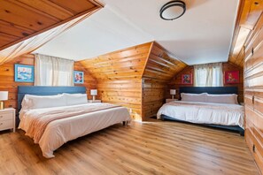3 habitaciones, escritorio, wifi gratis y ropa de cama