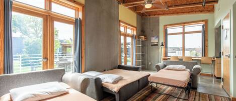 1 chambre, fer et planche Ă repasser, Wi-Fi, literie fournie
