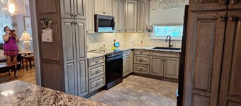 Cozy three bedroom, two bath house.  5 minute walk to the beach.