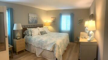 1 bedroom, iron/ironing board, travel crib, free WiFi