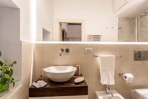 Ducha, secador de pelo, bidet