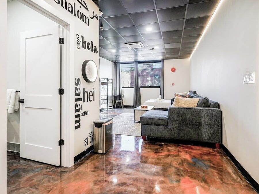 Estúdio, 1 cama Queen e sofá-cama, para não fumantes, cozinha americana | Wi-Fi de cortesia