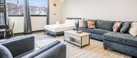 Studio, 1 queensize bed met slaapbank, niet-roken, kitchenette | Gratis wifi