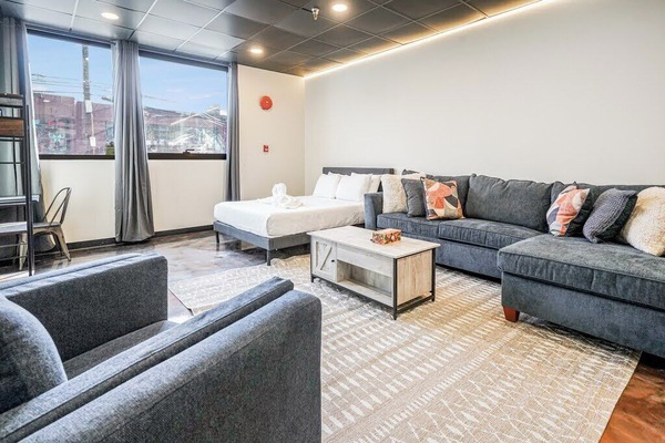 Studio, 1 Queen Bed with Sofa bed, Non Smoking, Kitchenette | Free WiFi