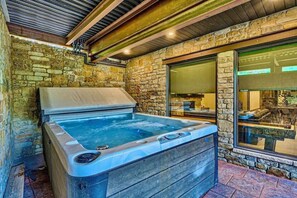 Bain à remous intérieur