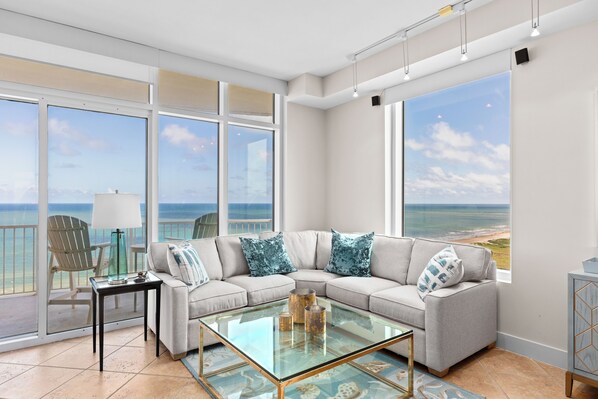 Smart TV, foosball - Floor to Ceiling Ocean Views at the Sapphire Condominium, south corner unit overlooking Space X (South Padre Island)