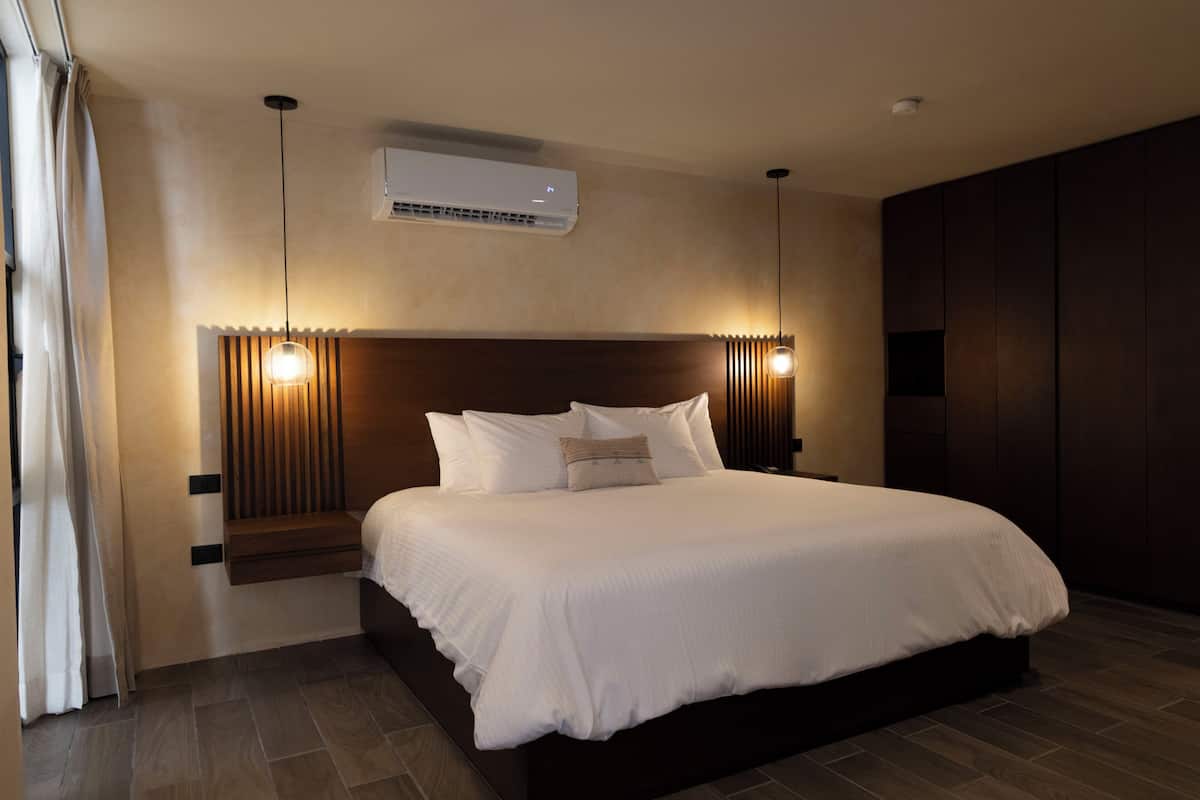 1 habitación, edredón, wifi gratis y ropa de cama
