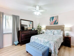 2 bedrooms, desk, iron/ironing board, free WiFi