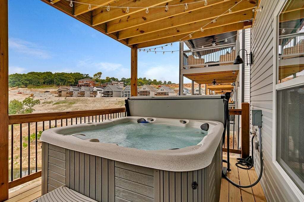 Bain à remous extérieur