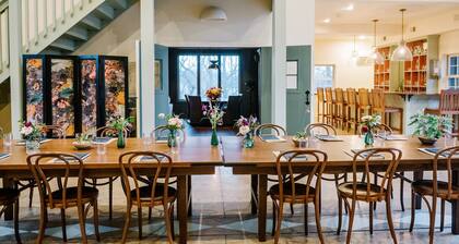 Serene Farmhouse and former winery on 44 acres of rolling hills.