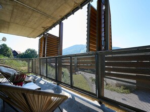 Terrace/patio - Lovely apartment for 7 guests with WIFI, TV and balcony (Jilemnice)