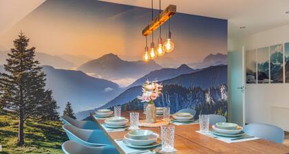 Apartment 'Bergblick' with Mountain View, Shared Terrace and Wi-Fi