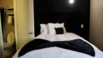 Desk, iron/ironing board