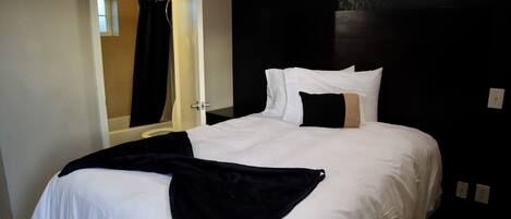 Desk, iron/ironing board