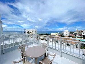 House, Partial Ocean View | Balcony