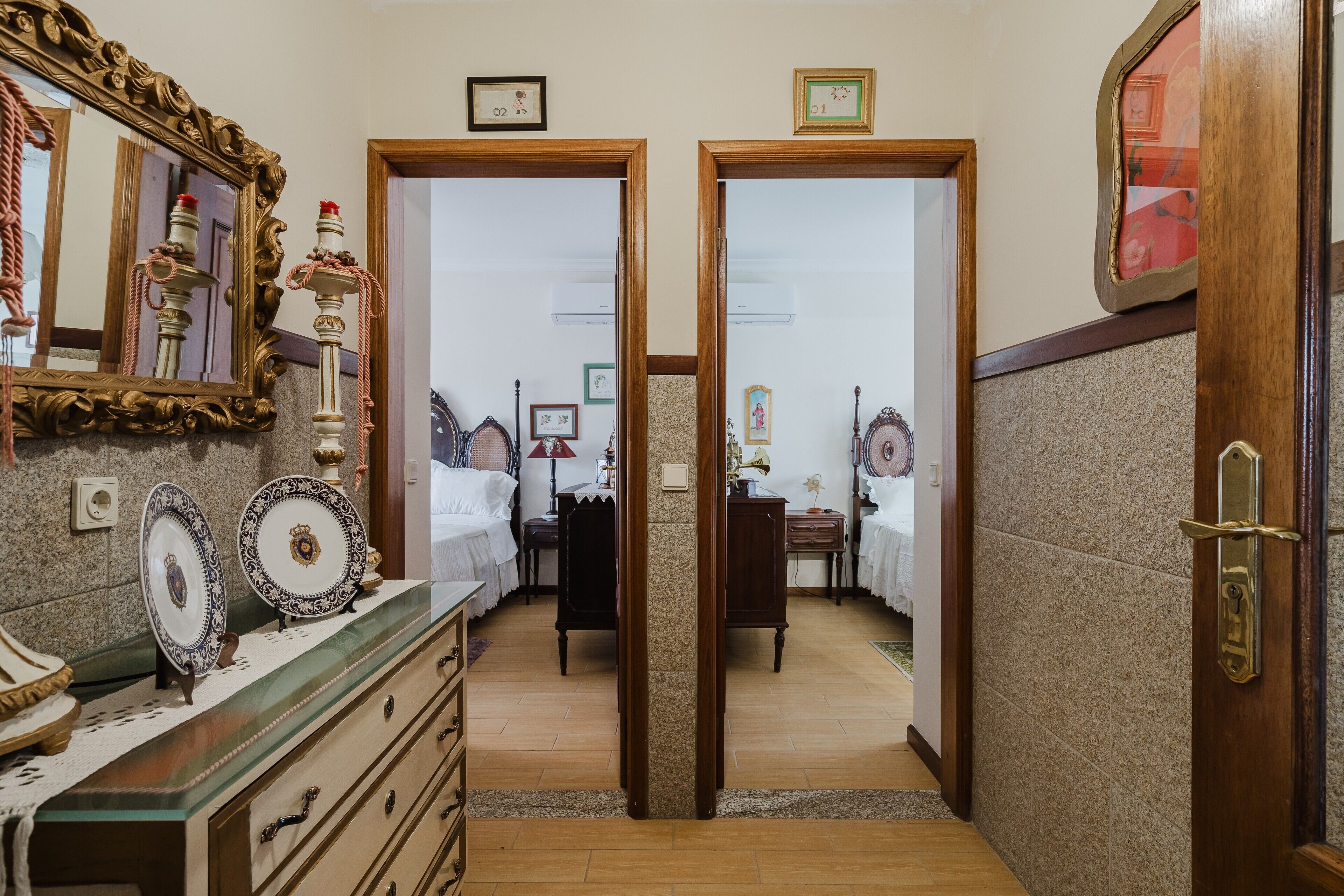 2 quartos, Wi-Fi de cortesia, roupa de cama