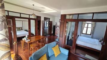 2 chambres, bureau, Wi-Fi gratuit