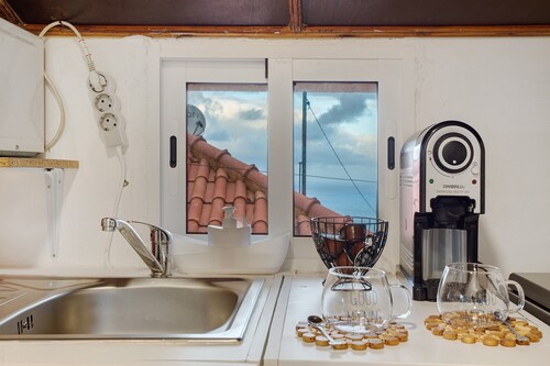 Chalet „Luci’s House“ mit Meerblick, privater Terrasse und WLAN