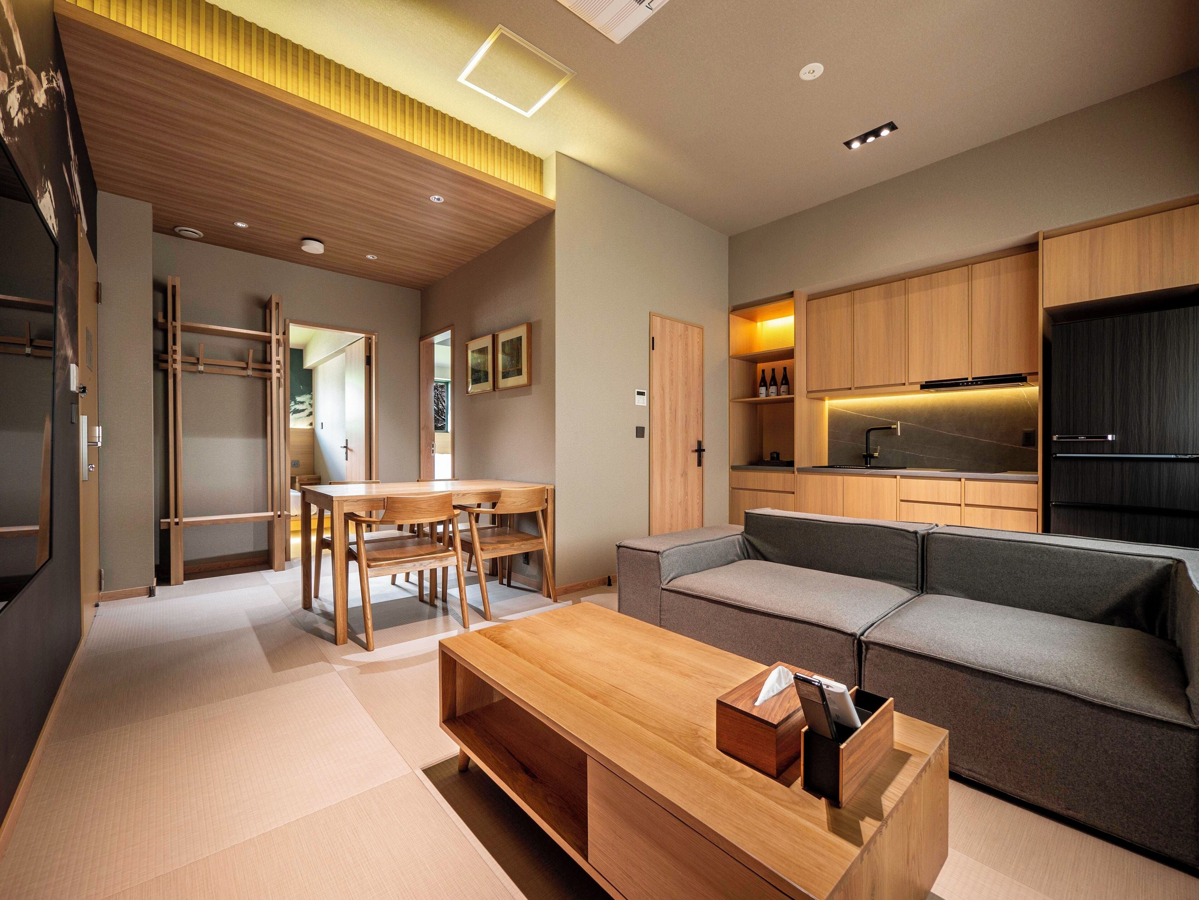 デラックス アパートメント マウンテンビュー | 2 室のベッドルーム、セーフティボックス (室内)、ノートパソコン用作業スペース、WiFi (無料)