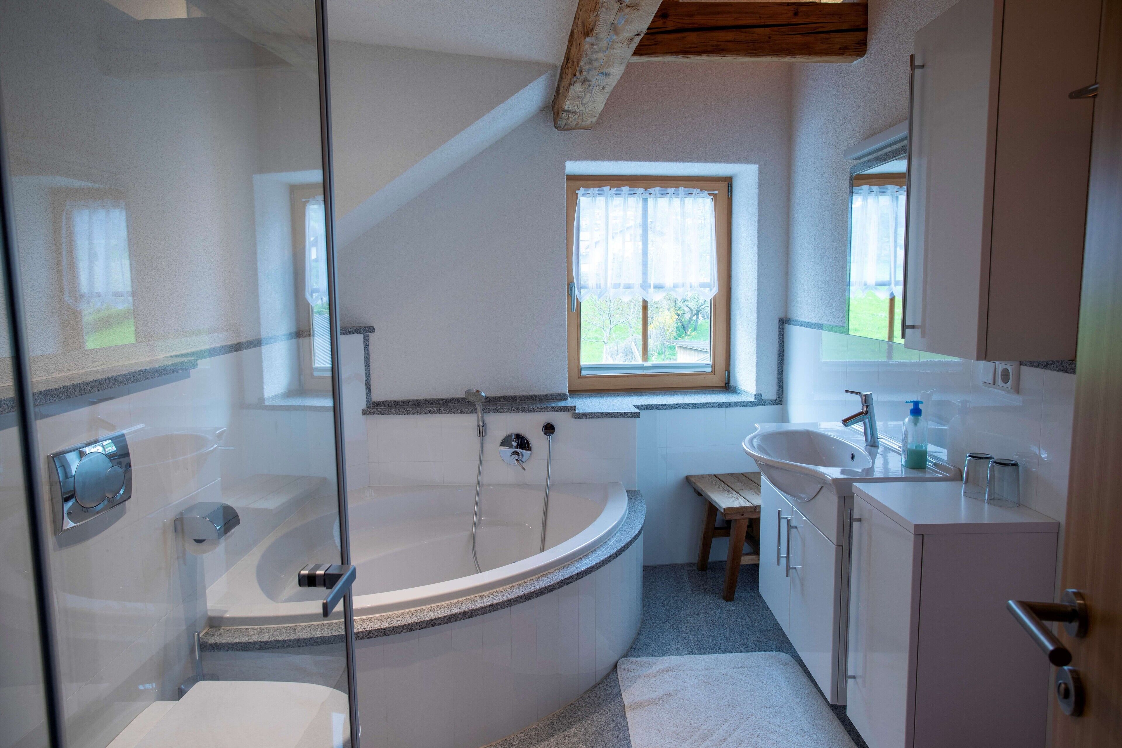 Dusche, Handtücher