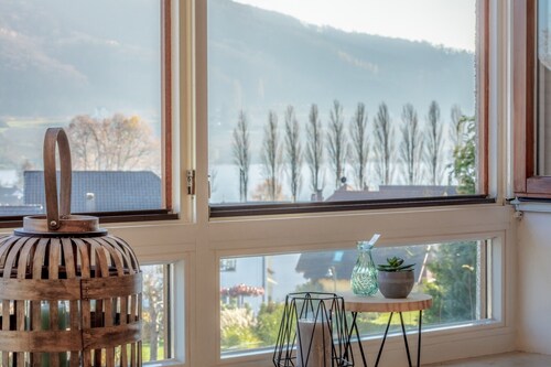 Fewo Bodenseeoase Traumwohnung für 2 - 6 Personen mit Blick auf den See und Garten