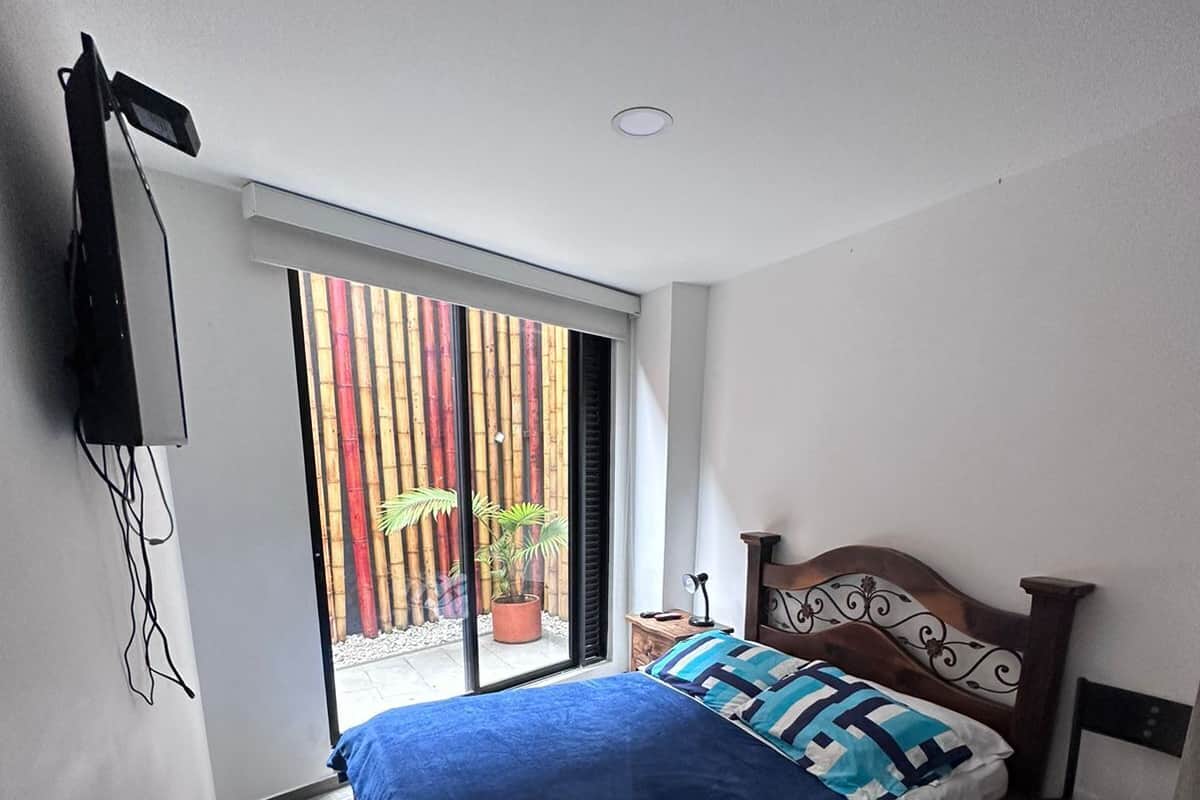 Family Apartment, 1 Queen Bed with Sofa bed, Private Bathroom, Ground Floor | 2 bedrooms, desk, laptop workspace, blackout drapes