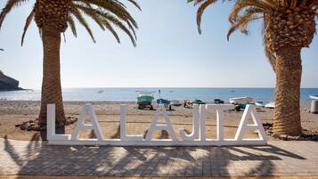 Accommodatie ligt op het strand