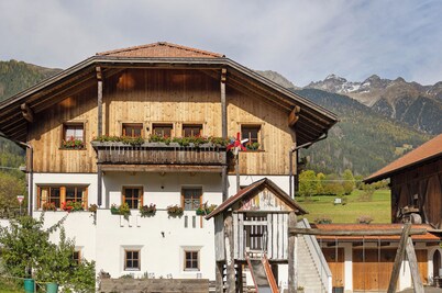 Apartment 'Inneroswalderhof  3' with Mountain View, Shared Garden and Wi-Fi