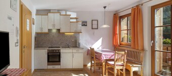 Apartamento 'Inneroswalderhof 2' con vistas a la montaña, jardín compartido y Wi-Fi