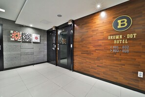 Interior entrance