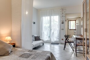 1 makuuhuone, ilmainen Wi-Fi, vuodevaatteet