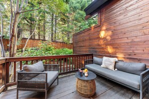 Terrace/patio - Mountain Views, Sauna & Balcony | Tahoe Group Retreat | Northwood by AvantStay (Incline Village)