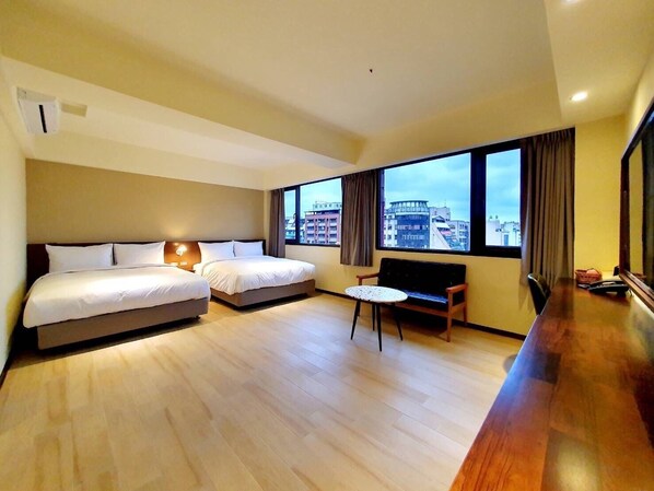 Deluxe Quadruple Room - Just Live Inn-New Dahua (Keelung)