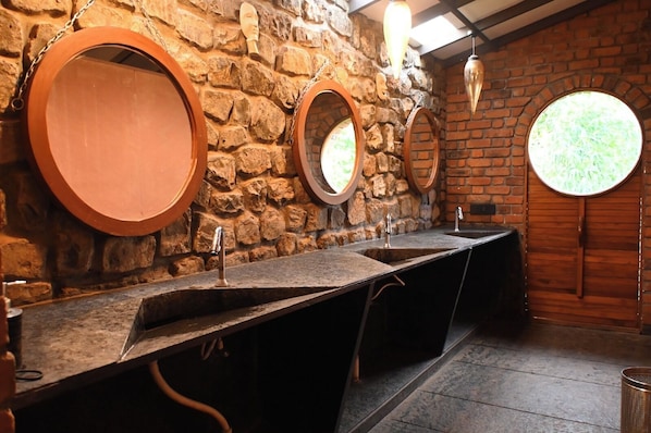 Studio Suite, Balcony, Mountain View | Bathroom - Bamboo and Bricks Resorts (Paud)