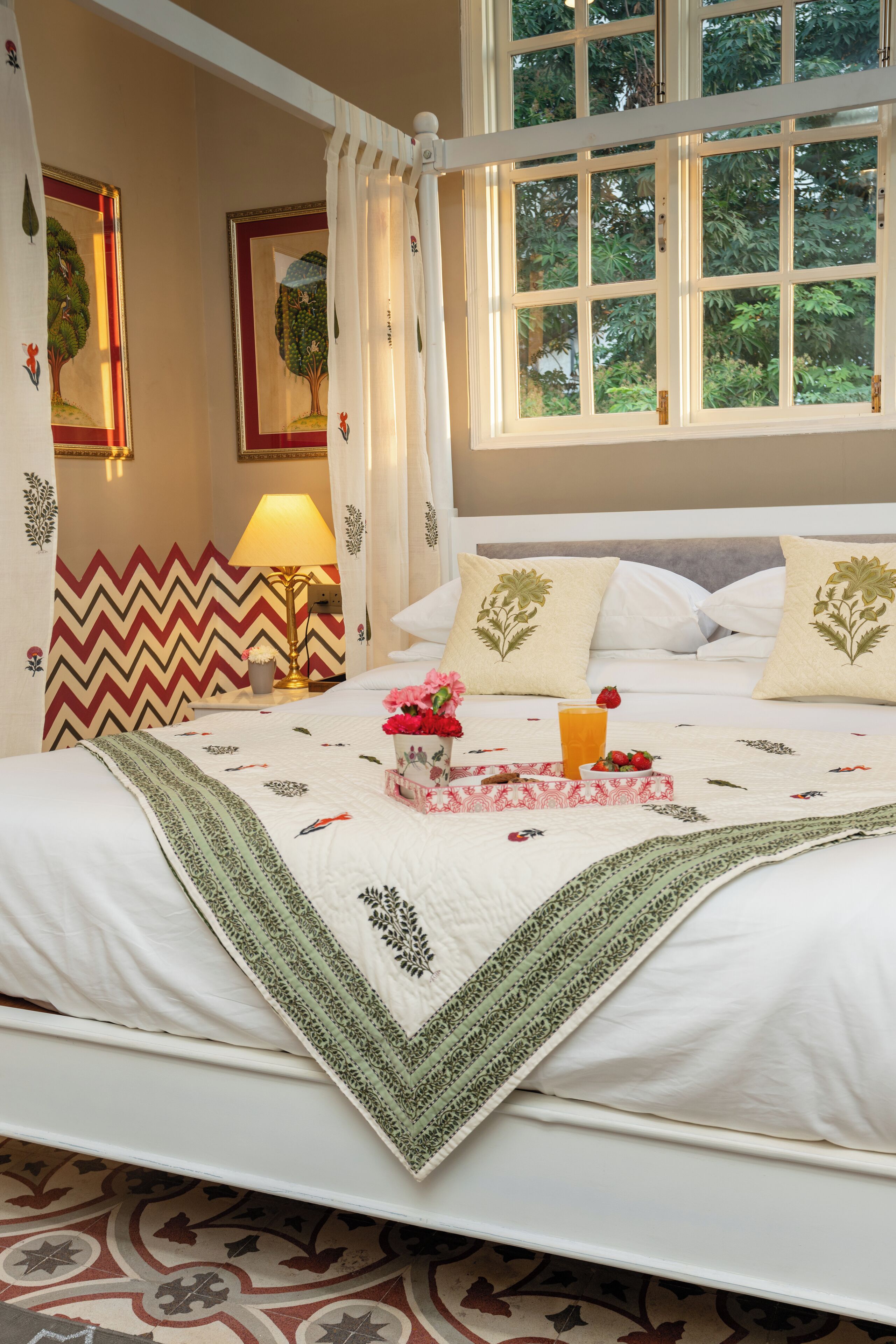 华丽双人房, 城市景观 | 办公桌、笔记本电脑工作区、免费 WiFi