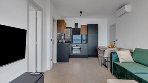 Living area - Villa LiTo - Apt 2. balcony & seaview (Brela)