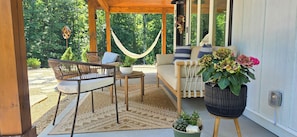 Terrace/patio - Nook by the Brook- Secluded Mountain Retreat (Boomer)
