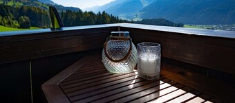 Ferme à Hollersbach avec vue sur montagnes