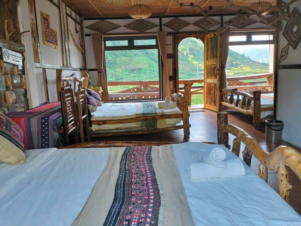 Room - O'Chau Meo Vac Homestay (Meo Vac)