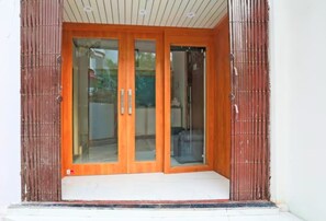 Façade de l’hébergement