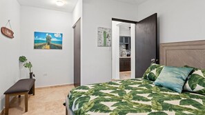1 bedroom, iron/ironing board, free WiFi, bed sheets