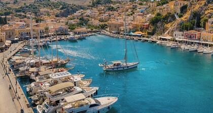 House in Symi with sea view