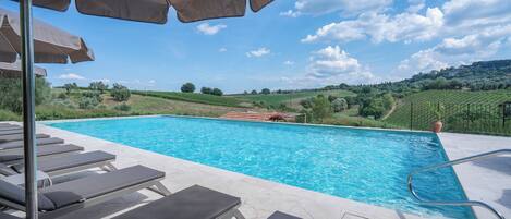 Seasonal outdoor pool