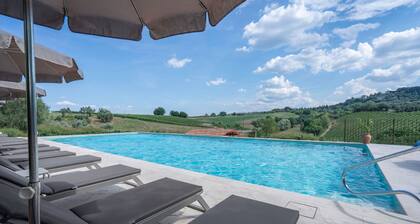 Correggiolo Romantic Apartment Pool Montaione Toscana