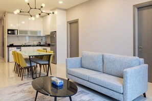 Family Apartment, 2 Bedrooms, City View | Living area | LCD TV - Societe Hartamas (Kuala Lumpur)