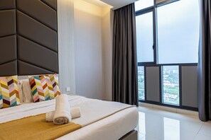 Desk, iron/ironing board, free WiFi, bed sheets