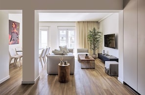 Living area - Acro Residence Acropolis by Aura Homes (Athens)