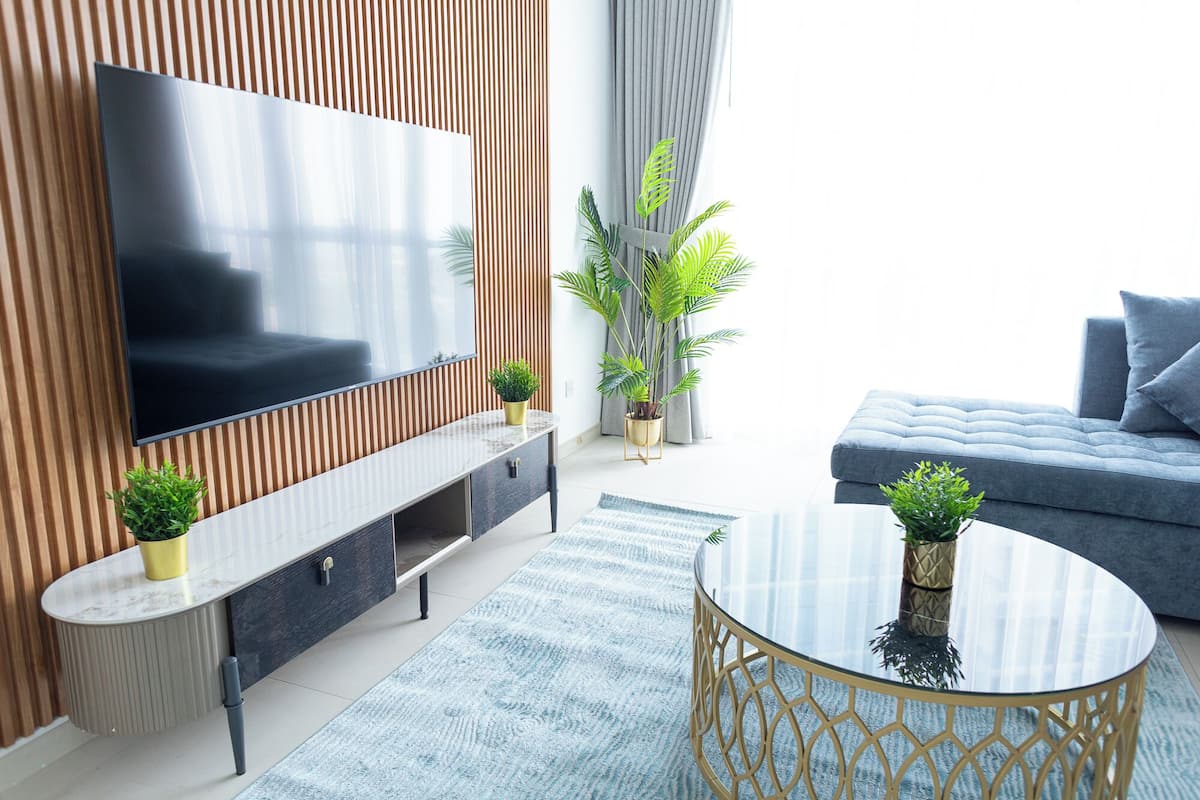 2 Schlafzimmer, Verdunkelungsvorhänge, kostenloses WLAN